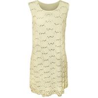 Laverne Lace Sequin Party Dress - Cream