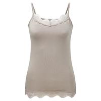 Lace Jersey Camisole (Iced Coffee / 14)