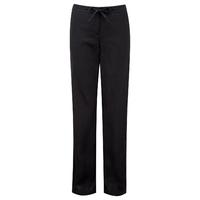 Laundered Linen Trouser (Black / 20S)