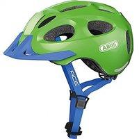 large green abus youn i ace helmet