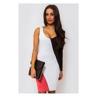 Lacy One Sleeve Bodycon Dress