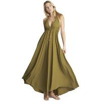 lady marshmallow dress jordan womens long dress in green