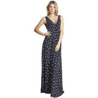 lady marshmallow dress justine womens long dress in blue