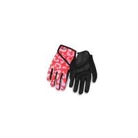 Large Red Camo & Black Giro Dnd Junior 2 2017 Cycling Gloves