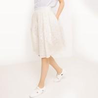 Lace Full Midi Skirt