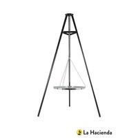 La Hacienda Garden Tripod with Hanging Grill