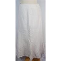 Laura Ashley - size: 10 - cream/ivory - maxi skirt