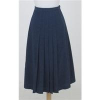 Laura Ashley size 12 blue tweed skirt