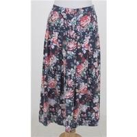 Laura Ashley , Size 16, blue & pink floral skirt