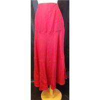 Laura Ashley size: 10 red long skirt