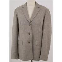 Laura Ashley size 14 stone linen blend jacket