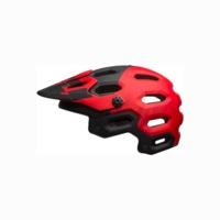 Large 58-62cm Red/marsala/black Bell Super 3 Mtb 2017 Helmet
