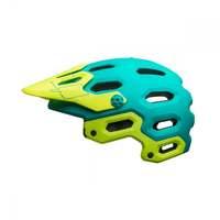 Large Green/yellow Bell Super 3 Mtb Helmet