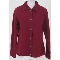 laura ashley size l red jacket