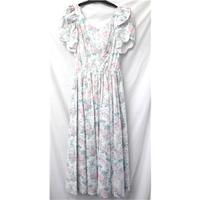 laura ashley size 10 multi coloured long dress