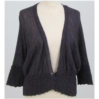 La Fee Mara Boutee, size M purple batwing cardigan