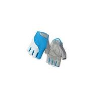 Large Blue/white Ladies Giro Tessa Cycling Mitt