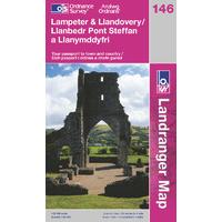 Lampeter & Llandovery - OS Landr...