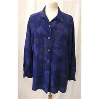 laura ashley size 16 multi coloured blouse