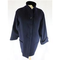 lakeland size 8 navy blue wool jacket