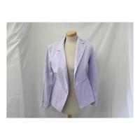 Ladies pale lilac jacket- size 10 M&S Marks & Spencer - Size: 10 - Jacket