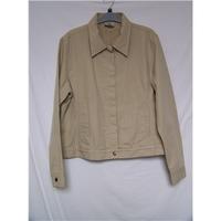 laura ashley size 16 brown casual jacket coat