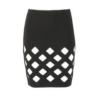 Laser Cut Pencil Skirt - Size: Size 12