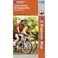 Launceston & Holsworthy - OS Explorer Map Sheet Number 112