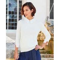 Lace Collar Jumper