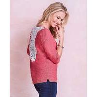 lace back jumper