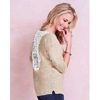 Lace Back Jumper