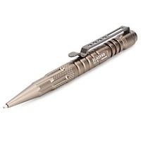 Laix Retractable Clip-on Aluminum Emergency EDC Tactical Ink Pen - Brown