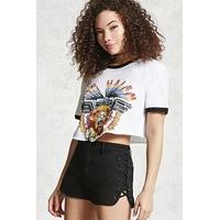 Lace-Up Dolphin Denim Shorts