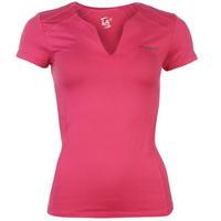 la gear cap v neck training top womens