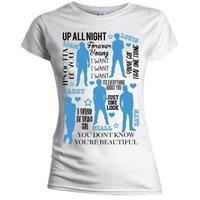 large womens one direction t shirt