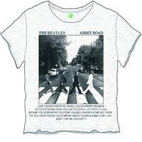 large ladies the beatles abbey road t shirt