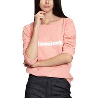 La Petite Française Insolente Sweatshirt 41638 women\'s Sweatshirt in pink