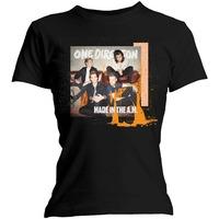 Large Black Ladies One Direction Made In The Am T-shirt