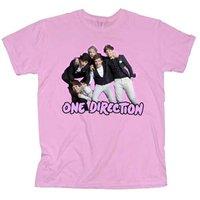 Large Pink One Direction Train Bundle 2 Ladies T-shirt.