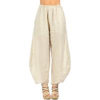 La Bottega Di Brunella Trousers SASSIA women\'s Trousers in BEIGE