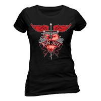 large womens bon jovi t shirt