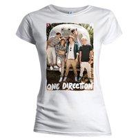 Large White One Direction Airstream Ladies T-shirt.