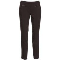 la city claudius womens cropped trousers in black