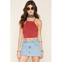 Ladder Crisscross Cropped Cami