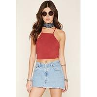 Ladder Crisscross Cropped Cami