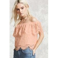 Lace Off-the-Shoulder Top