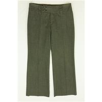 Ladies smart olive green trousers Marks & Spencer - Size: 30\