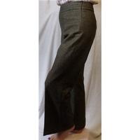 laura ashley brown tweed trousers