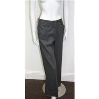 Laura Ashley Size 10 Grey Wool Trousers Laura Ashley - Size: S - Grey - Trousers