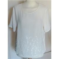 Laura Ashley Top, Size 10, Cream